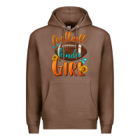 Chestnut football kinda girl Premium Hoodie - BundleAndBundleShop