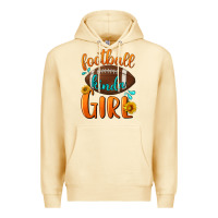 Pina Colada football kinda girl Premium Hoodie - BundleAndBundleShop