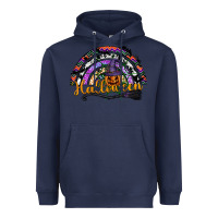 Navy Halloween Heavyweight Hoodie - SublimationCraftShop