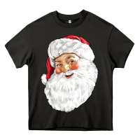 Asphalt Santa Heavy Core Tee - NancyCooperArtShop
