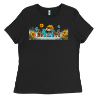 Black american football mom libbey glass Ladies Tee - BundleAndBundleShop