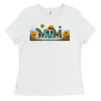 American Football Mom Libbey Glass Ladies Tee | Teevron
