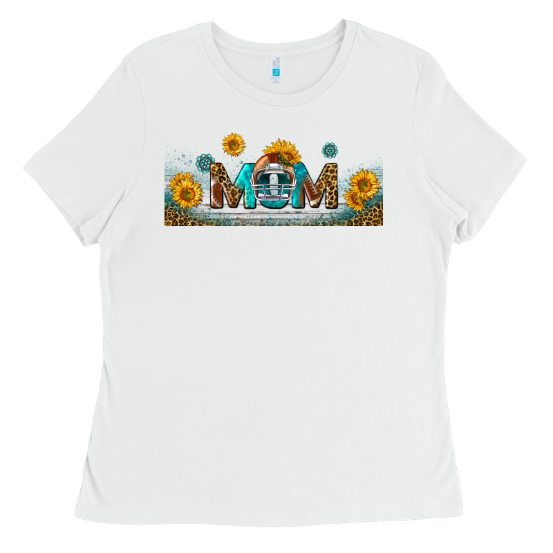 American Football Mom Libbey Glass Ladies Tee by BundleAndBundleShop | Teevron
