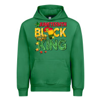 Emerald juneteenth black king Urban Hoodie - BarkalooDesign