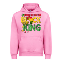 Fuchsia Pink juneteenth black king Urban Hoodie - BarkalooDesign