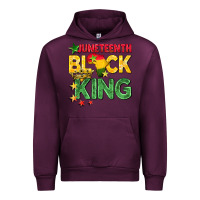 Mauve Wine juneteenth black king Urban Hoodie - BarkalooDesign