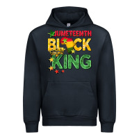 Navy juneteenth black king Urban Hoodie - BarkalooDesign