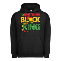 Pigment Black juneteenth black king Urban Hoodie - BarkalooDesign