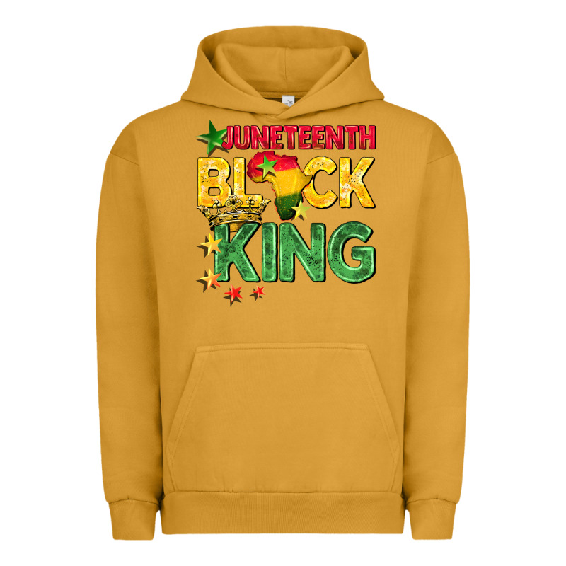 Juneteenth Black King Urban Hoodie by BarkalooDesign | Teevron