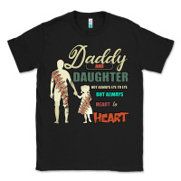 Black Daddy And Daughter Not Always Eye To Eye But Always Heart To Heart Classic Tee - Bettercallsaul