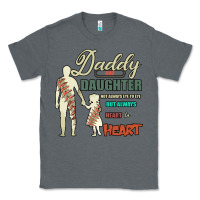 Charcoal Heather Daddy And Daughter Not Always Eye To Eye But Always Heart To Heart Classic Tee - Bettercallsaul
