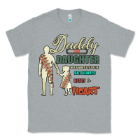 Heather Grey Daddy And Daughter Not Always Eye To Eye But Always Heart To Heart Classic Tee - Bettercallsaul