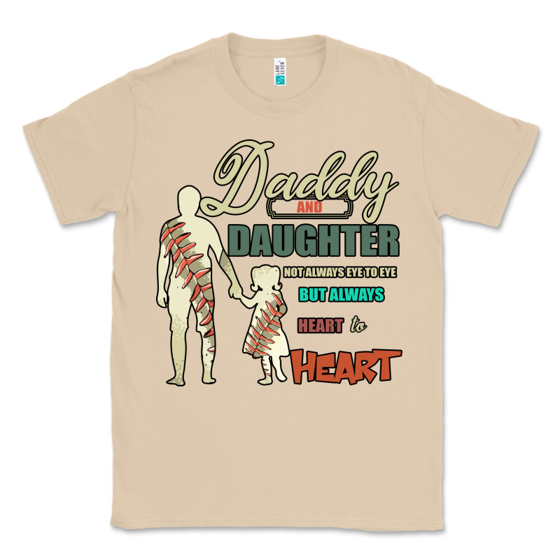 Daddy And Daughter Not Always Eye To Eye But Always Heart To Heart Classic Tee by Bettercallsaul | Teevron