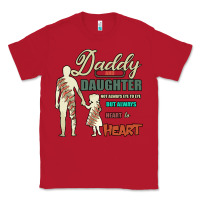 Red Daddy And Daughter Not Always Eye To Eye But Always Heart To Heart Classic Tee - Bettercallsaul