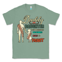 Sage Daddy And Daughter Not Always Eye To Eye But Always Heart To Heart Classic Tee - Bettercallsaul