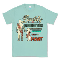 Seafoam Daddy And Daughter Not Always Eye To Eye But Always Heart To Heart Classic Tee - Bettercallsaul