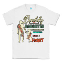 White Daddy And Daughter Not Always Eye To Eye But Always Heart To Heart Classic Tee - Bettercallsaul
