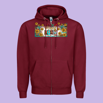 Blessed Nurse Libbey Glass Zipper Hoodie Designed By Bundleandbundleshop