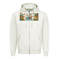 Oatmeal Heather blessed nurse libbey glass Zipper Hoodie - BundleAndBundleShop