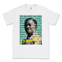 White patrice lumumba Classic Tee - tuanDangUi