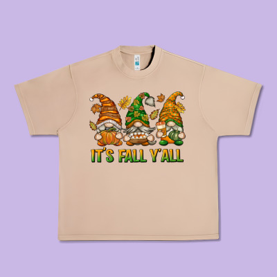 It's Fall Y'all Urban Heavy Tee Designed By Texasbilliewilder