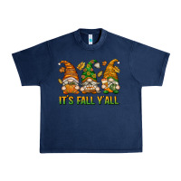 Navy It's Fall Y'all Urban Heavy Tee - texasbilliewilder