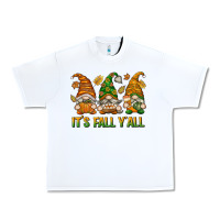 White It's Fall Y'all Urban Heavy Tee - texasbilliewilder