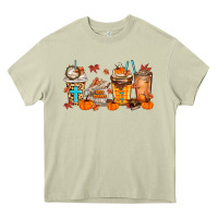 Mossy give thanks coffee cups Heavy Core Tee - MaliasSmallBusiness