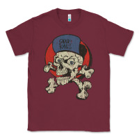 Burgundy skate rags skull & crossbones Classic Tee - tuanDangUi