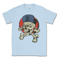 Dusty Blue skate rags skull & crossbones Classic Tee - tuanDangUi