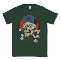 Sports Green skate rags skull & crossbones Classic Tee - tuanDangUi