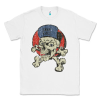 White skate rags skull & crossbones Classic Tee - tuanDangUi