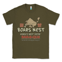 Army Green the boars nest Classic Tee - tuanDangUi