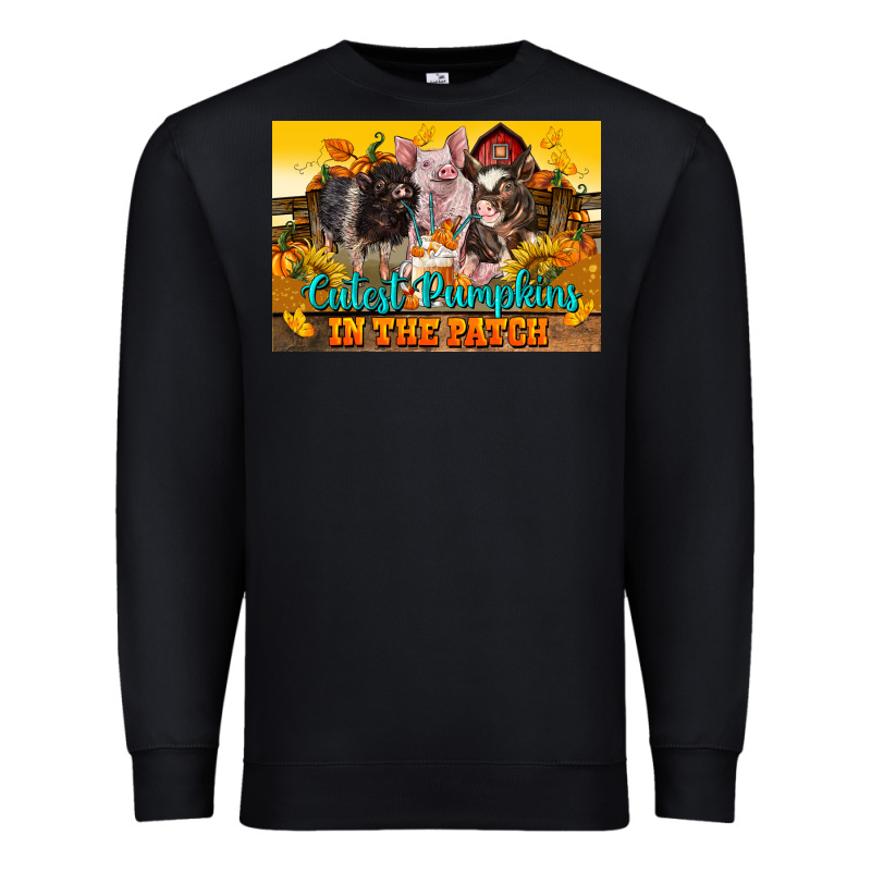 Cutest Pumpkin In The Patch Pig Premium Sweatshirt by LillyAllenDesigns | Teevron