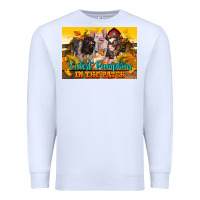 White Cutest Pumpkin In The Patch Pig Premium Sweatshirt - LillyAllenDesigns