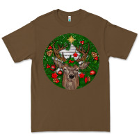 Cacao deer christmas Premium Tee - BundleAndBundleShop