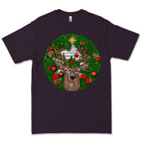 Plum deer christmas Premium Tee - BundleAndBundleShop