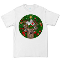 White deer christmas Premium Tee - BundleAndBundleShop