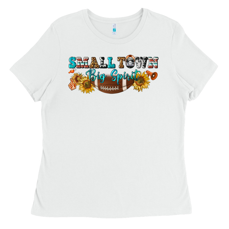 Small Town Big Spirit Ladies Tee by BundleAndBundleShop | Teevron