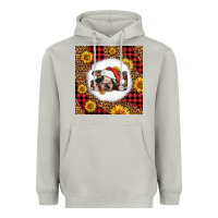Moon Dust joy christmas cow Heavyweight Hoodie - LillyAllenDesigns