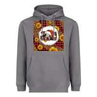 Storm joy christmas cow Heavyweight Hoodie - LillyAllenDesigns