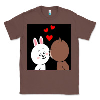 Chestnut brown bear cony bunny rabbit the kiss Classic Tee - tuanDangUi