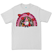 Dove Grey valentines day gnomes rainbow Premium Tee - RanaPortraitStore