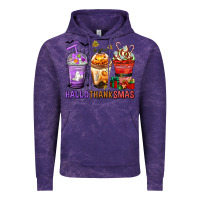 Cloud Purple hallothanksmas coffee cups Vintage Hoodie - texasbilliewilder