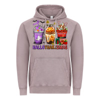 Vintage Zinc hallothanksmas coffee cups Vintage Hoodie - texasbilliewilder