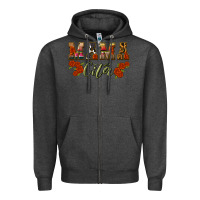 Charcoal Heather mama cita Zipper Hoodie - BundleAndBundleShop