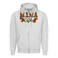 Dove Grey mama cita Zipper Hoodie - BundleAndBundleShop