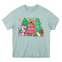 Arona Unicorn Christmas trees Heavy Core Tee - NancyCooperArtShop