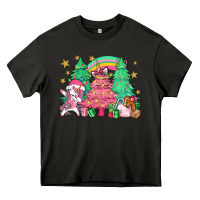 Asphalt Unicorn Christmas trees Heavy Core Tee - NancyCooperArtShop