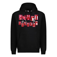Black heartbreaker Premium Hoodie - FaDigitalArtStudio